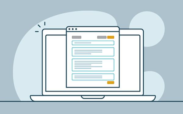 illustration of laptop